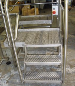 Platform Conveyor Steps